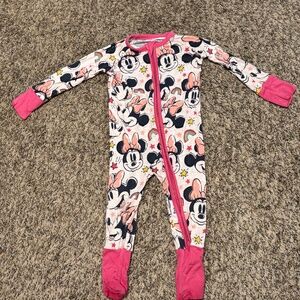 Little sleepies Minnie zippie